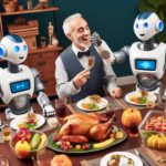 Thanksgiving 2033, Bing Image Creator, Burn-E. 
