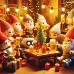 Elves at Christmas