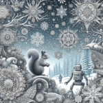 Fancy Winter, Bing Image Creator, Burn-E.