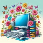 Computer “Spring”, Bing Image Creator, Burn-E.